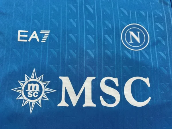 SSC Napoli Camiseta 2025 2026 Casa Azul - Camiseta Serie A SSC Napoli | 7camisetas