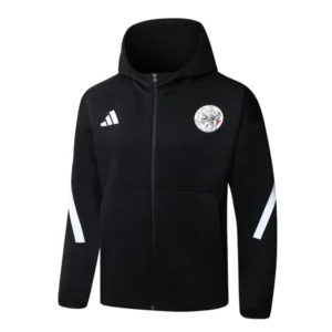 Ajax Chaqueta 2025 2026 Negra - Chaqueta Ajax | 7camisetas