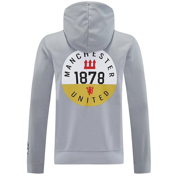 Manchester United Chaqueta 2025 2026 Gris - Chaqueta Manchester United | 7camisetas