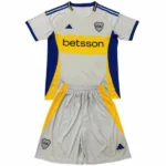 Boca Juniors Niños Conjunto 2025 2026 Gris - Tuta Boca Juniors Niños | 7camisetas