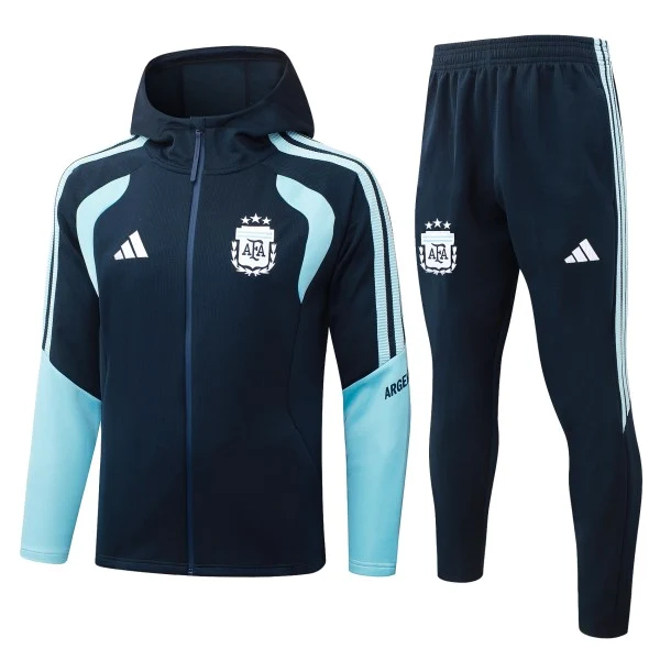 Conjunto Completo Chaqueta Con Capucha Niños Argentina 2026 Azul Argentina Niños Conjunto 2026 Azul - Argentina Niños Barata | 7camisetas