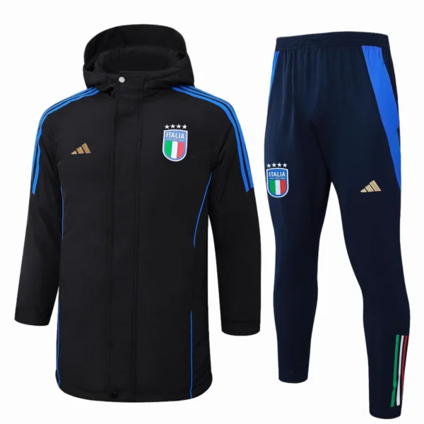 Italia Conjunto 2025 Negro - Equipación Italia | 7camisetas