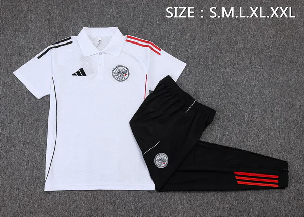 Ajax Conjunto 2025 2026 Blanco - Ajax Barata | 7camisetas