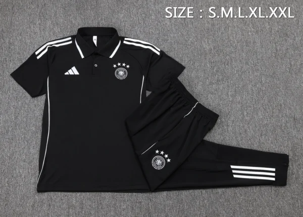 Alemania Conjunto 2025 Negro - Tuta Alemania | 7camisetas
