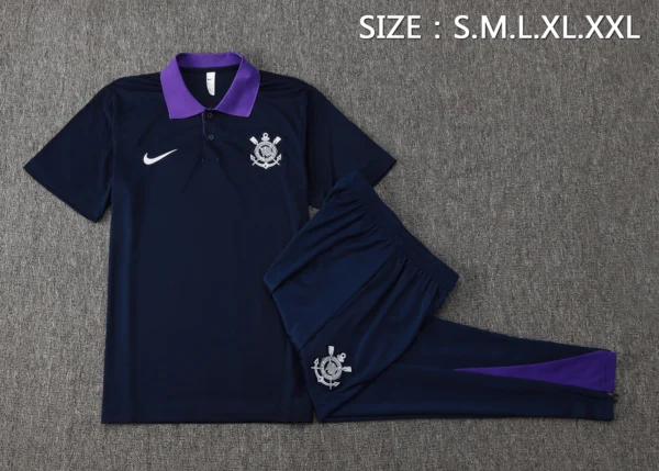 Corinthians Paulista Conjunto 2025 2026 Azul - Corinthians Paulista 2026 | 7camisetas