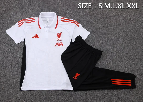Liverpool Conjunto 2025 2026 Blanco - Liverpool Barata | 7camisetas