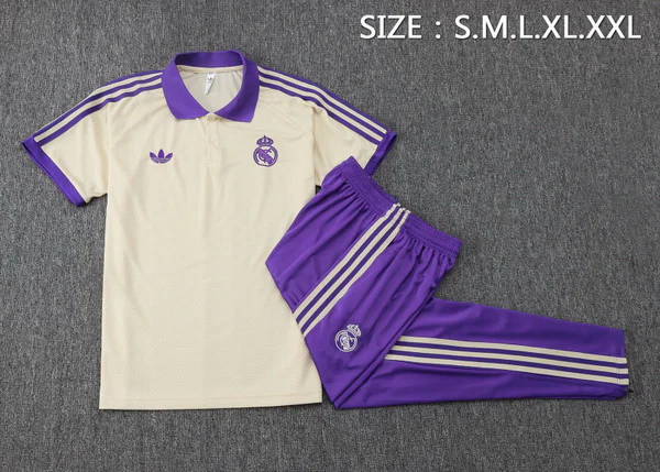 Real Madrid Conjunto 2025 2026 Amarillo - Real Madrid Barata | 7camisetas