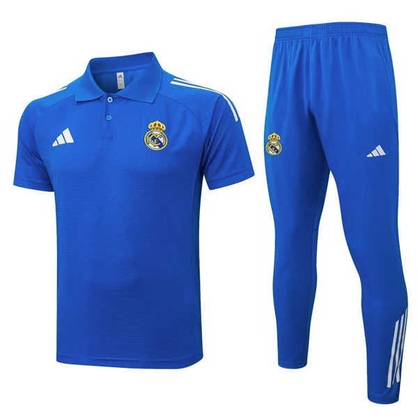 Conjunto Completo Polo Real Madrid 2025 2026 Azul Real Madrid Conjunto 2025 2026 Azul - Real Madrid Barata | 7camisetas