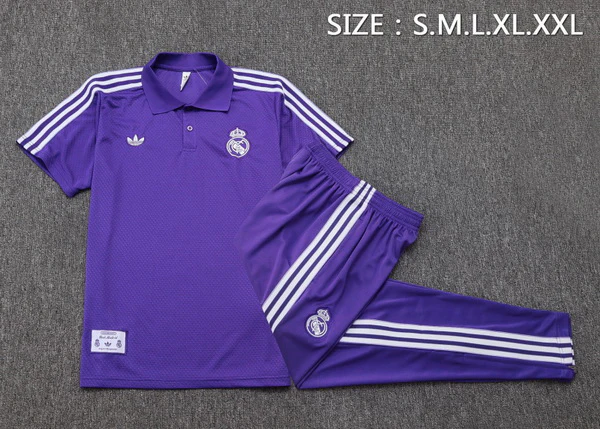 Real Madrid Conjunto 2025 2026 Púrpura - Real Madrid Barata | 7camisetas
