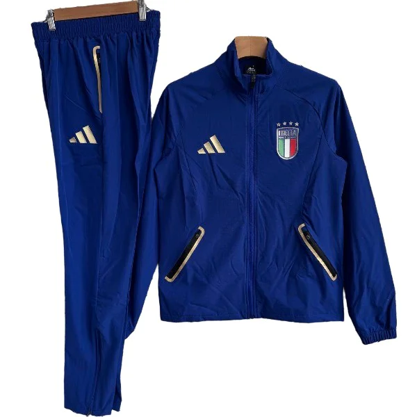 Conjunto Completo Rompevientos Italia 2026 Azul Italia Conjunto 2026 Azul - Equipación Italia | 7camisetas