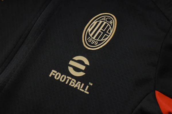 AC Milan Conjunto 2024 2025 Negro - AC Milan Barata | 7camisetas