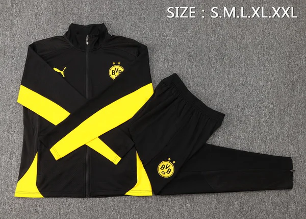 Borussia Dortmund Conjunto 2024 2025 Negro - Tuta Borussia Dortmund | 7camisetas
