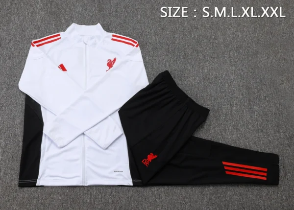 Liverpool Niños Conjunto 2025 2026 Blanco - Equipacion Liverpool Niños | 7camisetas