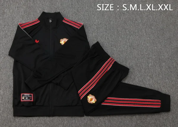 Manchester United Conjunto 2025 2026 Negro - Manchester United Barata | 7camisetas