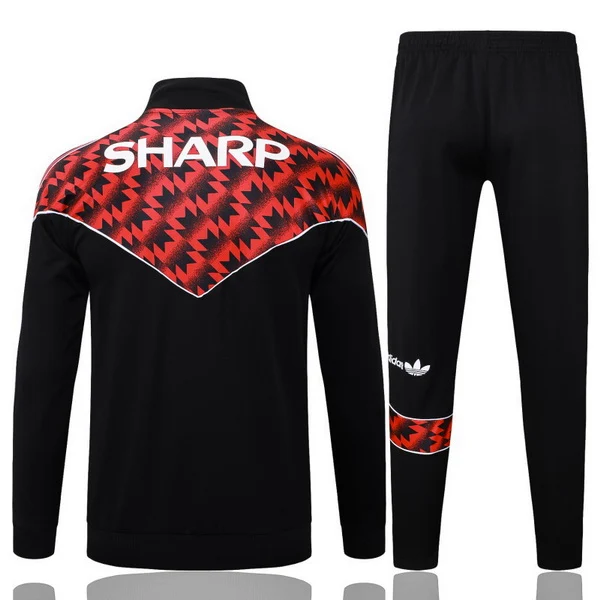 Manchester United Niños Conjunto 2025 2026 Negro - Manchester United Niños Economica | 7camisetas