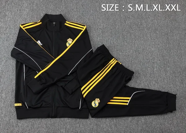 Real Madrid Niños Conjunto 2025 2026 Negro - Tuta Real Madrid Niños | 7camisetas