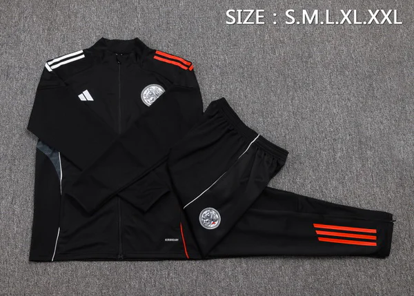Ajax Niños Conjunto 2025 2026 Negro - Ajax Niños Barata | 7camisetas