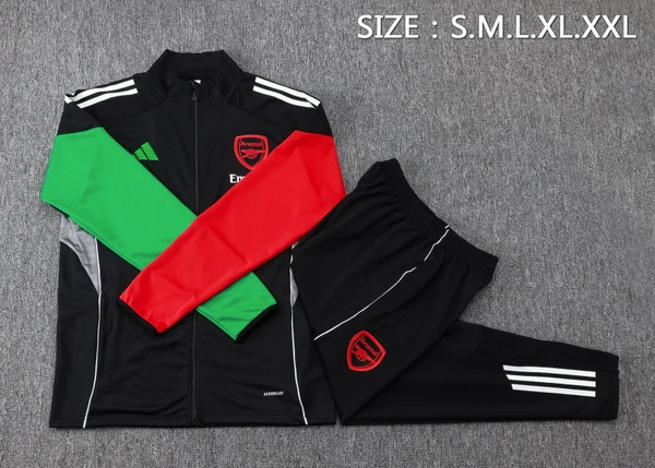 Arsenal Niños Conjunto 2025 2026 Negro - Equipacion Arsenal Niños | 7camisetas