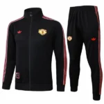 Manchester United Niños Conjunto 2025 2026 Negro - Manchester United Niños Economica | 7camisetas