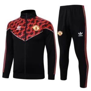 Manchester United Niños Conjunto 2025 2026 Negro - Manchester United Niños Economica | 7camisetas