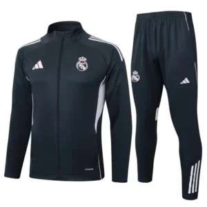 Real Madrid Niños Conjunto 2025 2026 Gris - Tuta Real Madrid Niños | 7camisetas