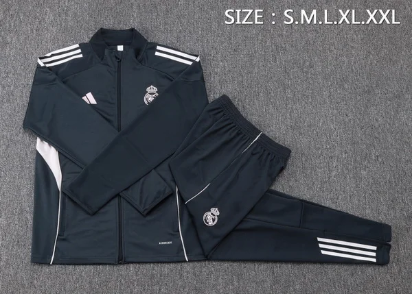 Real Madrid Conjunto 2025 2026 Gris - Real Madrid Barata | 7camisetas