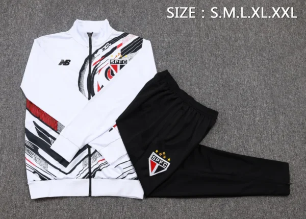 São Paulo Conjunto 2025 2026 Blanco - São Paulo Barata | 7camisetas