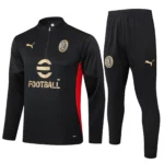 AC Milan Conjunto 2024 2025 Negro - AC Milan Barata | 7camisetas