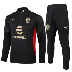 AC Milan Conjunto 2024 2025 Negro - AC Milan Barata | 7camisetas