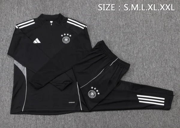 Alemania Conjunto 2025 Negro - Tuta Alemania | 7camisetas