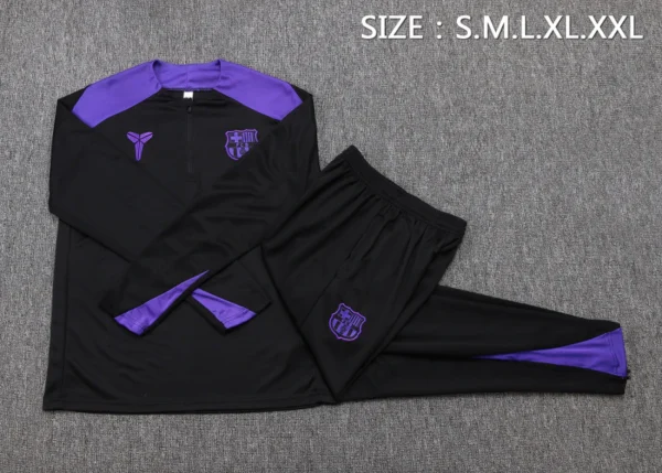 FC Barcelona Conjunto 2025 2026 Negro - Tuta FC Barcelona | 7camisetas