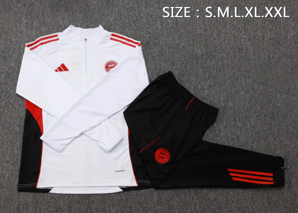 Bayern Múnich Niños Conjunto 2025 2026 Blanco - Tuta Bayern Múnich Niños | 7camisetas