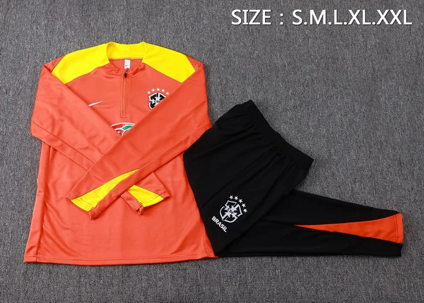 Brasil Conjunto 2026 Naranja - Brasil Barata | 7camisetas