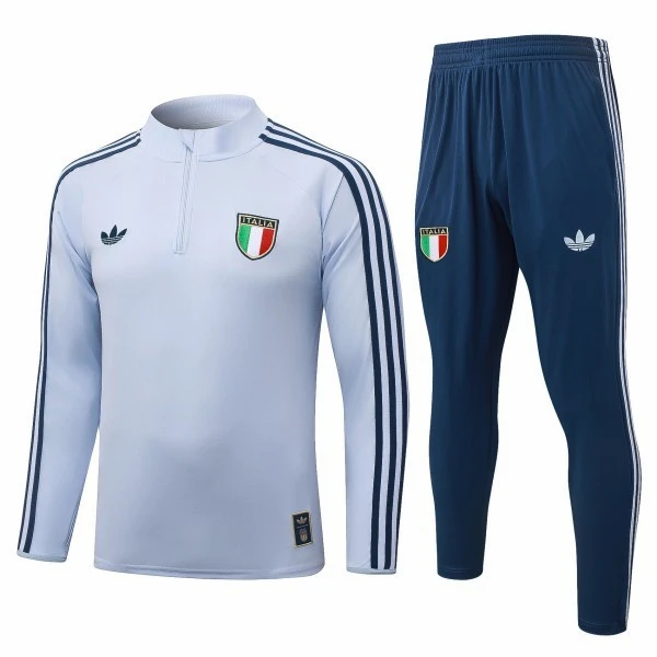 Conjunto Completo Sudadera Entrenamiento Italia 2026 Azul Italia Conjunto 2026 Azul - Equipación Italia | 7camisetas