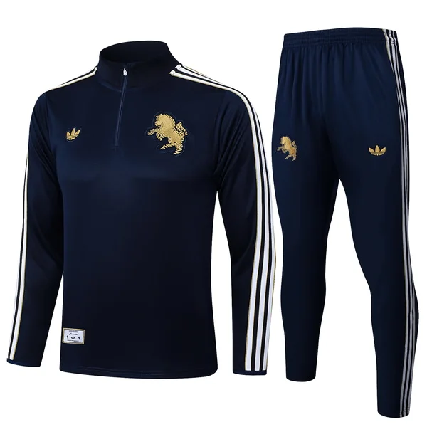 Conjunto Completo Sudadera Entrenamiento Juventus 2025 2026 Azul Marino Juventus Conjunto 2025 2026 Azul - Equipación Juventus | 7camisetas