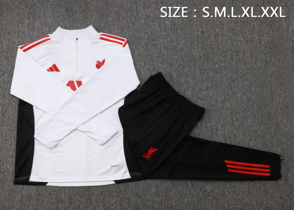 Liverpool Niños Conjunto 2025 2026 Blanco - Equipacion Liverpool Niños | 7camisetas