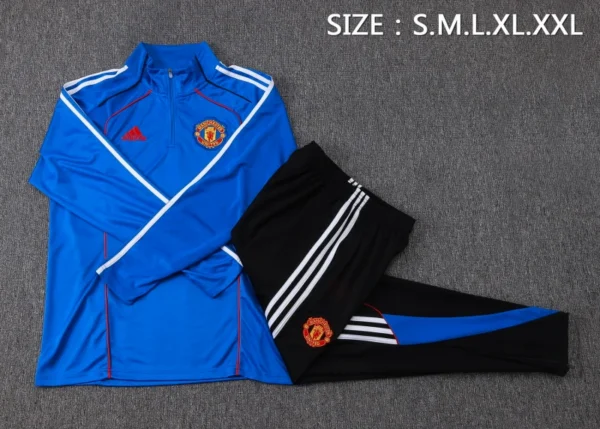 Manchester United Conjunto 2025 2026 Azul - Manchester United Barata | 7camisetas
