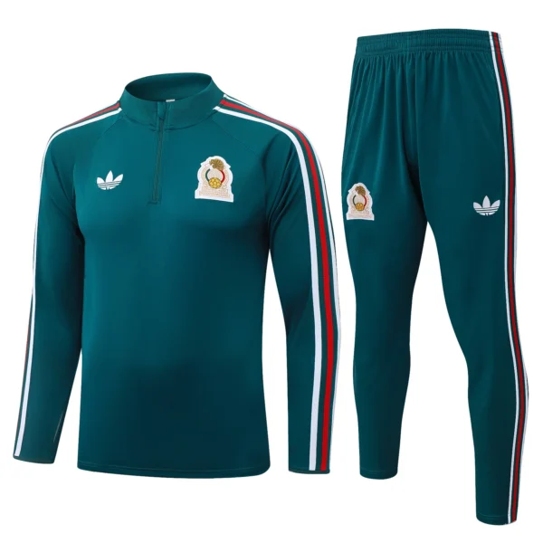 Conjunto Completo Sudadera Entrenamiento México 2026 Verde México Conjunto 2026 Verde - México Barata | 7camisetas