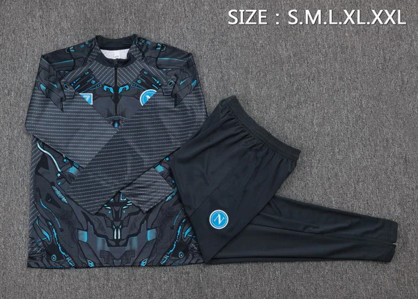 SSC Napoli Conjunto 2025 2026 Gris - Ssc Napoli Equipacion | 7camisetas