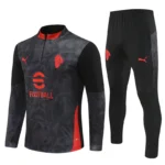 AC Milan Niños Conjunto 2025 2026 Negro - Tuta AC Milan Niños | 7camisetas