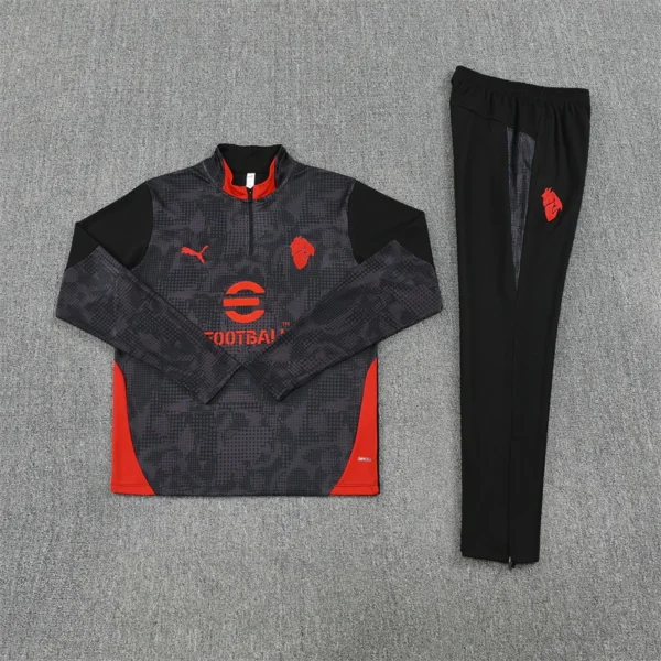 AC Milan Niños Conjunto 2025 2026 Negro - Tuta AC Milan Niños | 7camisetas