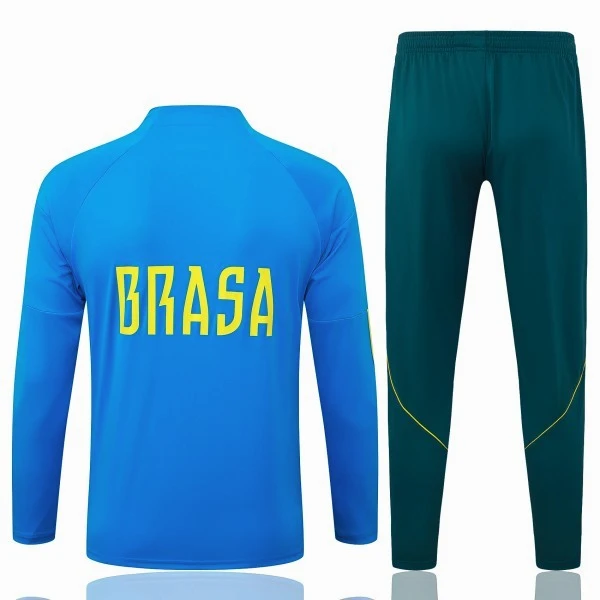 Brasil Niños Conjunto 2026 Azul - Equipacion Brasil Niños | 7camisetas