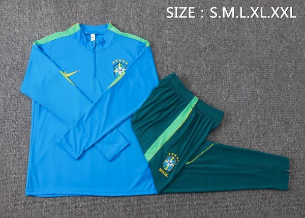 Brasil Niños Conjunto 2026 Azul - Equipacion Brasil Niños | 7camisetas