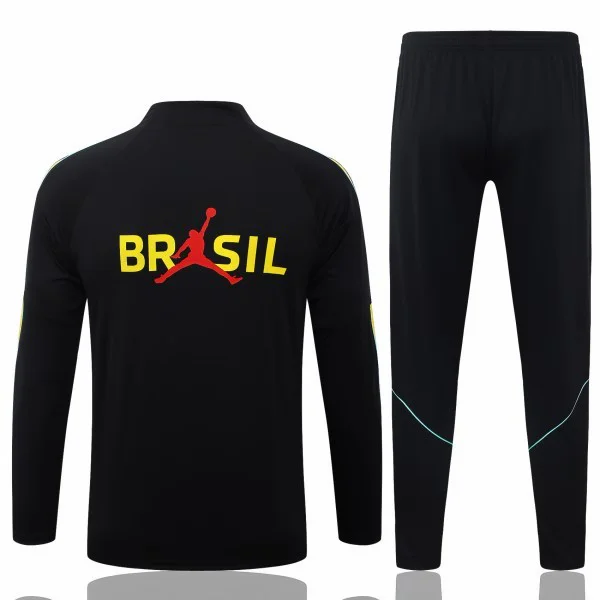 Brasil Niños Conjunto 2026 Negro - Equipacion Brasil Niños | 7camisetas