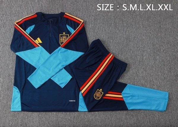 España Niños Conjunto 2026 Azul - España Niños Barata | 7camisetas