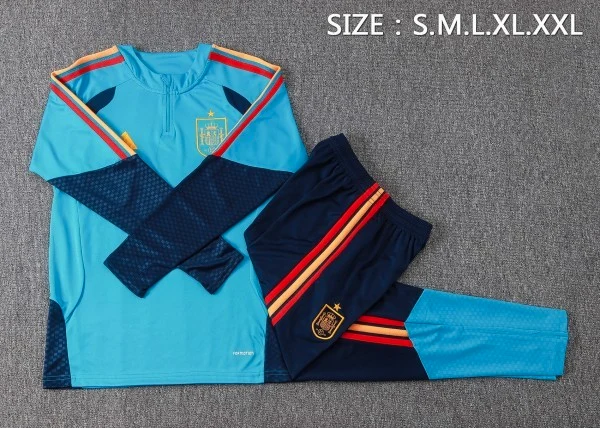 España Niños Conjunto 2026 Azul - España Niños Barata | 7camisetas