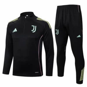 Juventus Niños Conjunto 2025 2026 Negro - Equipación Juventus Niños | 7camisetas