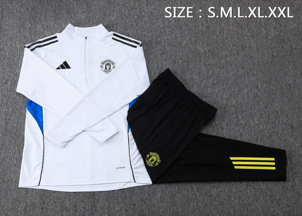 Manchester United Niños Conjunto 2025 2026 Blanco - Manchester United Niños Economica | 7camisetas