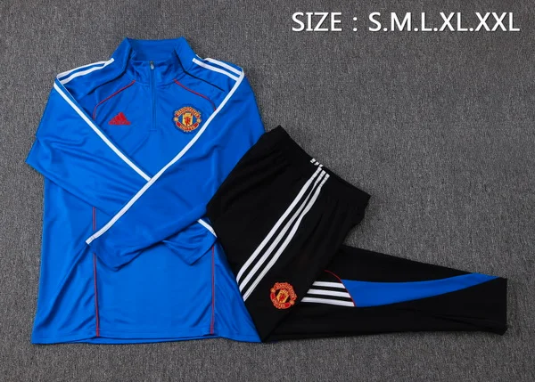 Manchester United Niños Conjunto 2025 2026 Azul - Manchester United Niños Economica | 7camisetas