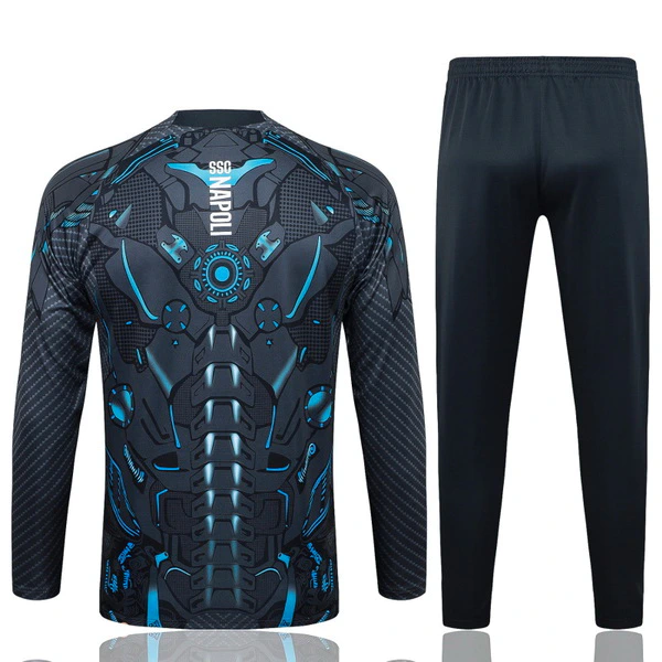 SSC Napoli Niños Conjunto 2025 2026 Gris - Tuta SSC Napoli Niños | 7camisetas